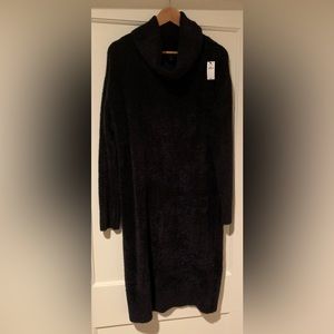 Size Large fuzzy turtleneck dress
